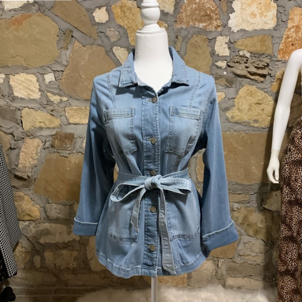 14/16W 1948 Denim stretch Jean Jacket